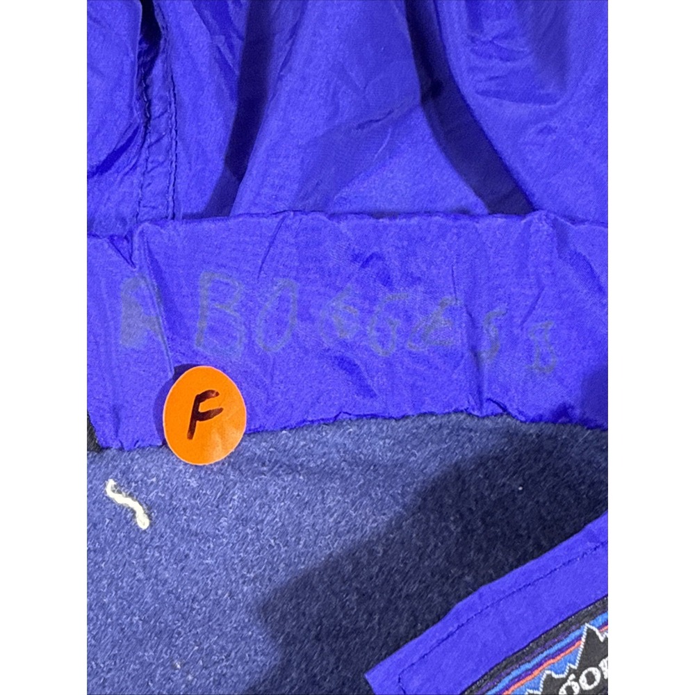 Vintage Patagonia Pants Mens Size Small Blue Fleece‎ Lined Zip Gorpcore - Picture 11 of 15